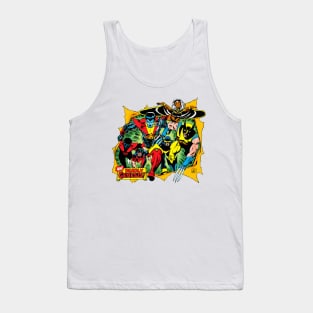 70's Comic Book Mutants Tank Top